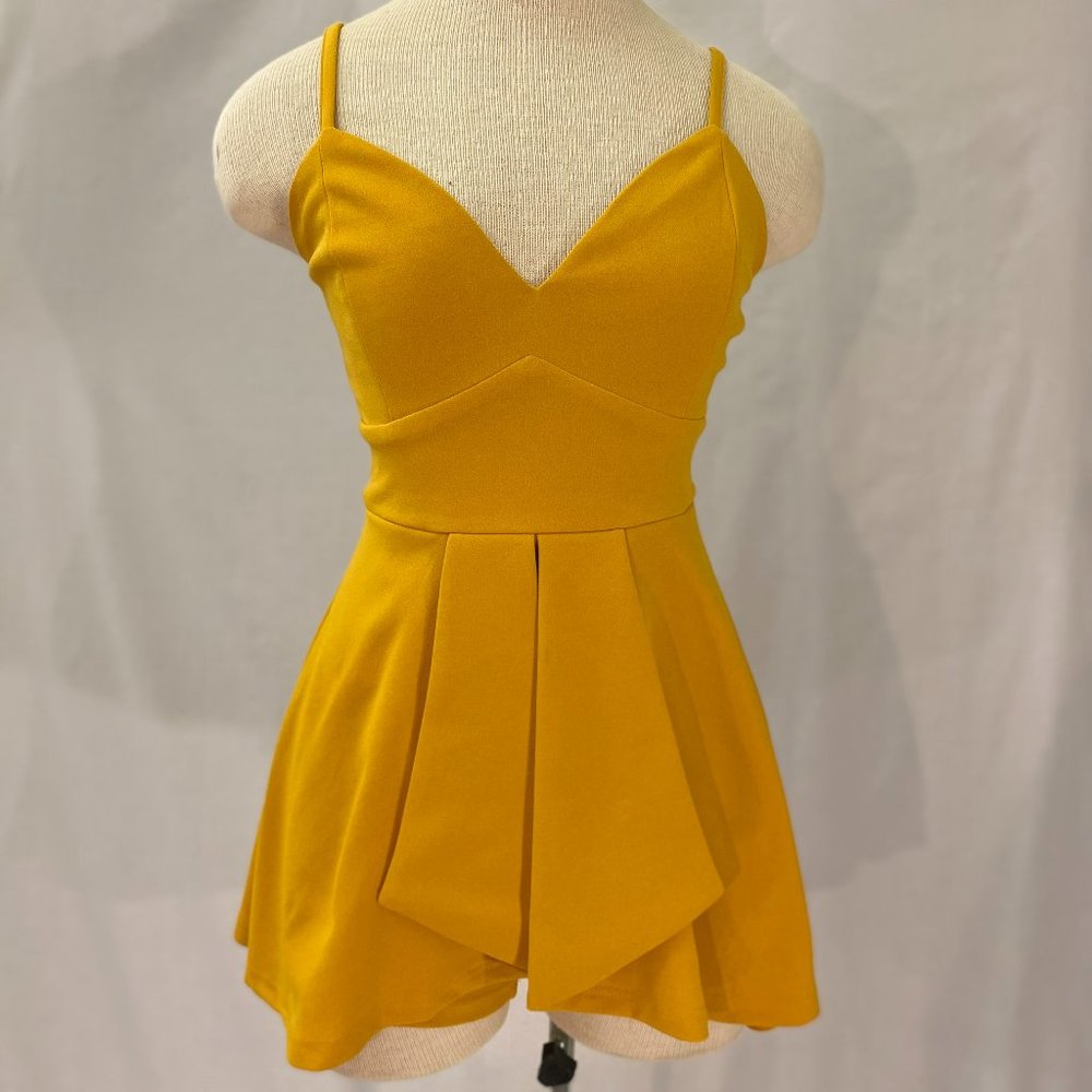 NWT Underneath It All Romper - Agaci - S - Yellow